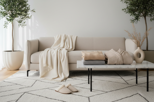 Lounge wear brand which is comfortable, cosy, clean and in style.